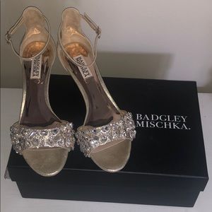 Badgley Mischka Rhinestone Shoes ❗️❗️❗️